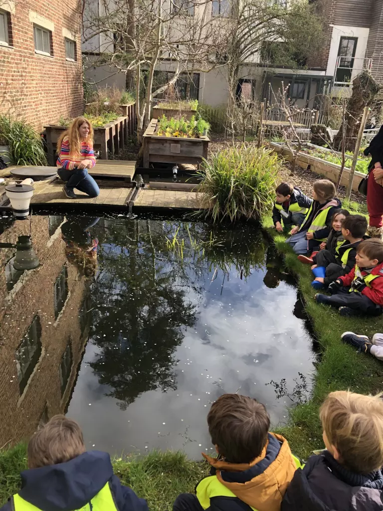 Visite d&rsquo;un potager aquaponique à Uccle